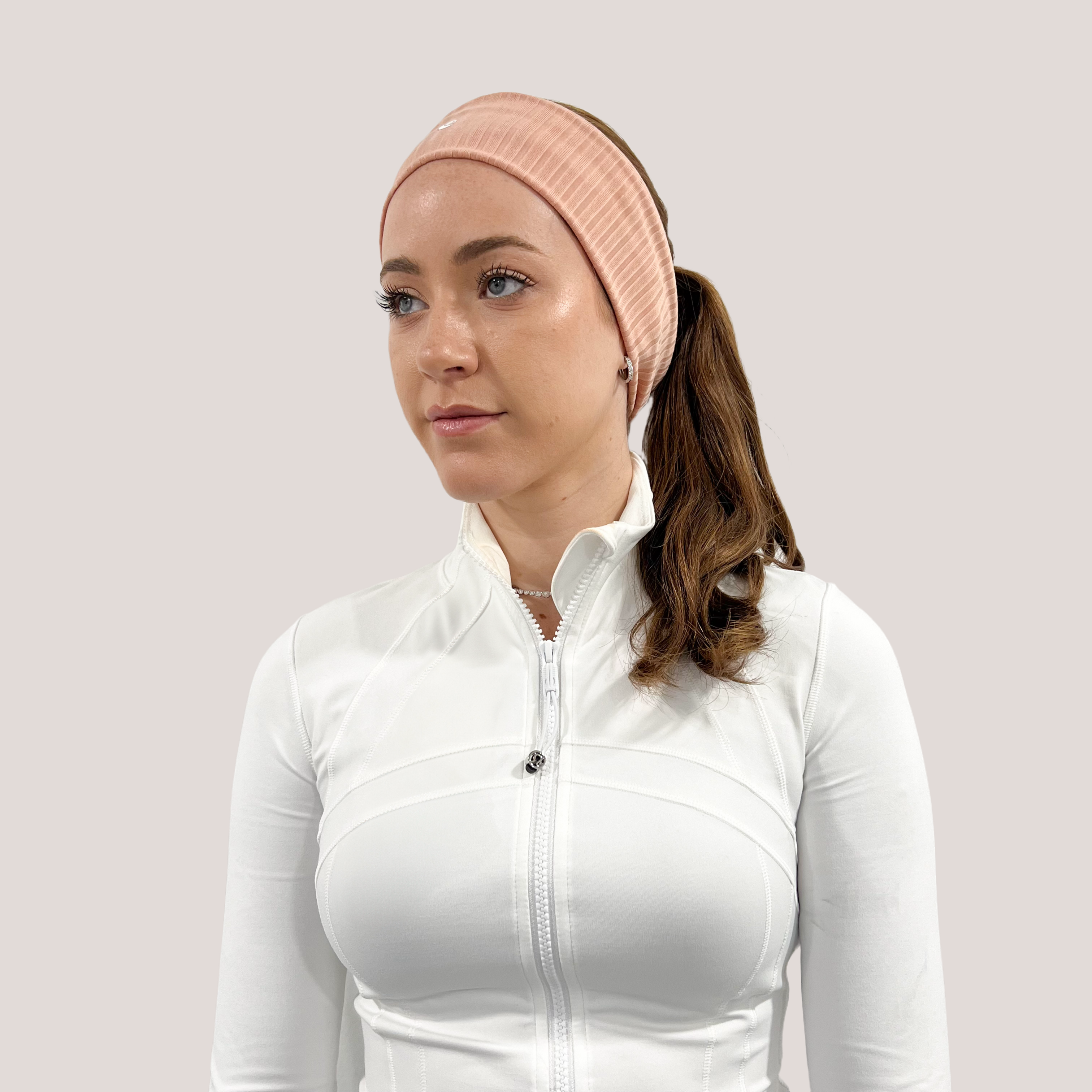 Primrose Yaffa Yoga X Valeri Headband- Peach