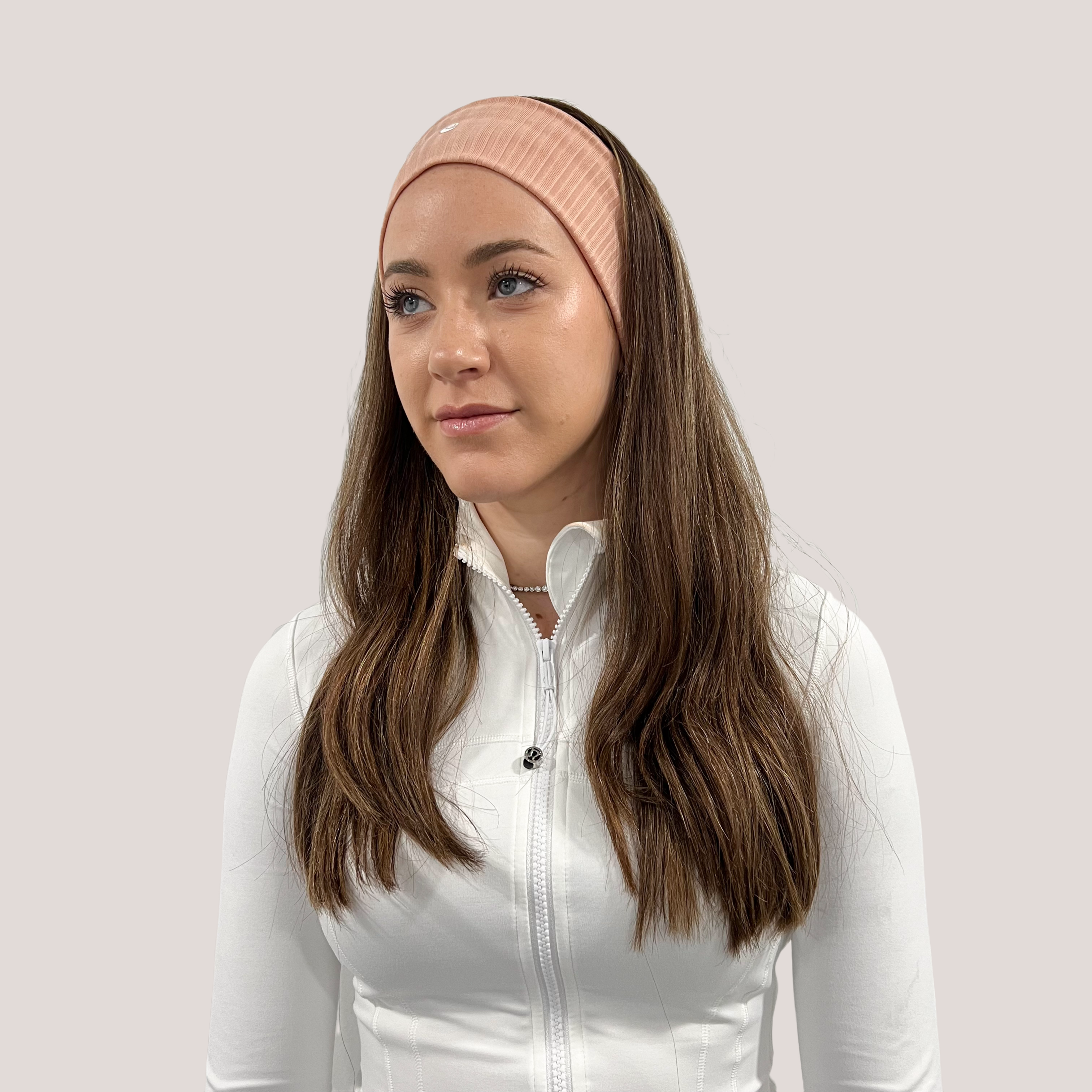 Primrose Yaffa Yoga X Valeri Headband- Peach